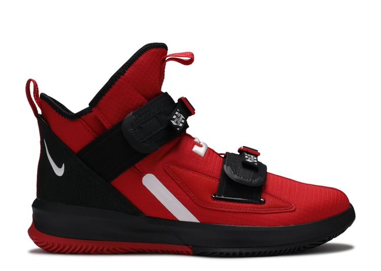 lebron soldier 13 black and red