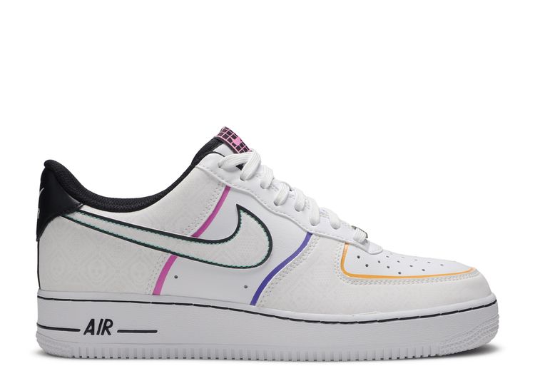 Air Force 1 Low 'Day Of The Dead' - - CT1138 100 - white/white/black/kinetic green Flight Club
