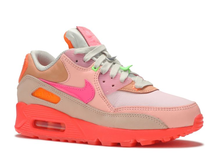 Wmns Air Max 90 'Platinum Crimson' - Nike - CT3449 600 - platinum crimson/hyper  purple | Flight Club