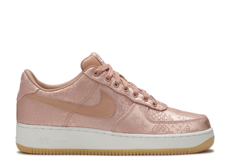 air force nike rose gold