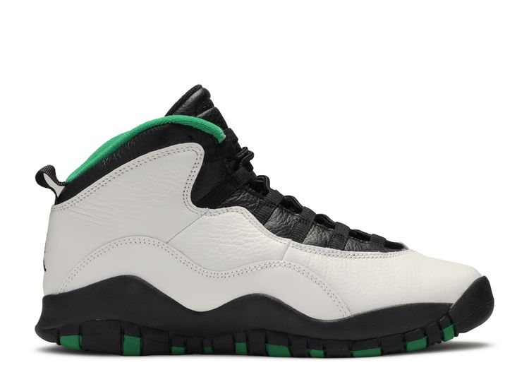 green black and white 10s