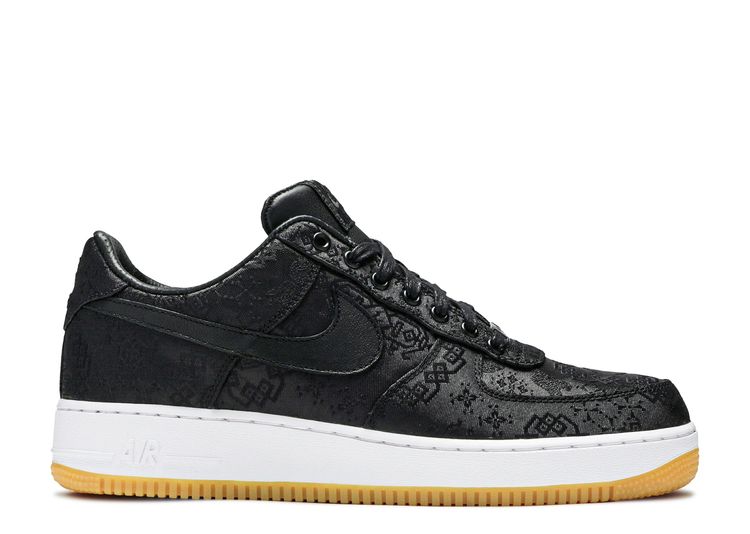 air force 1 clot black silk