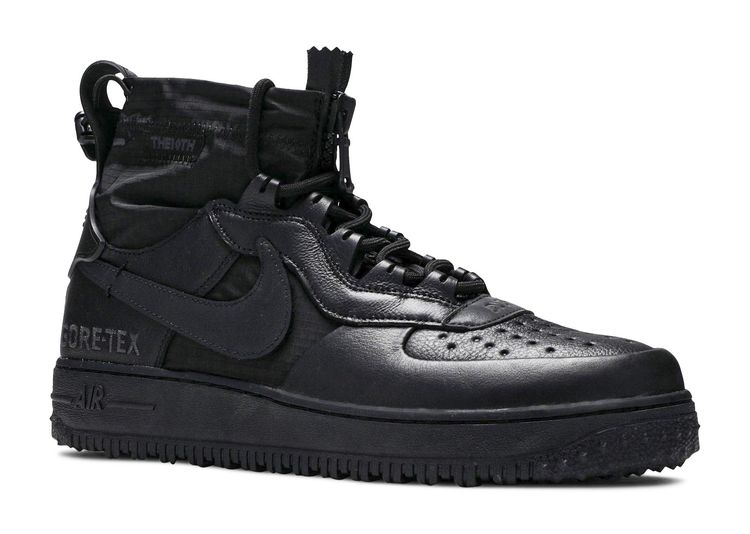 Gore Tex X Air Force 1 High 'Triple Black' - Nike - CQ7211 003 - black/black  | Flight Club