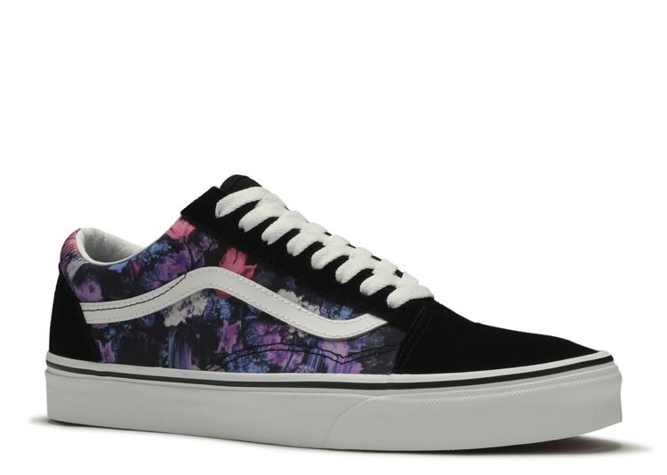 vans warped floral old skool