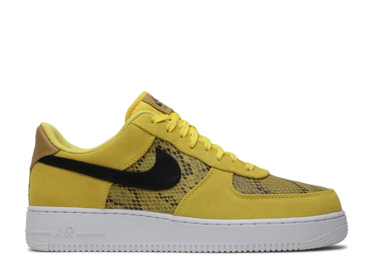 Air Force 1 Low 'Yellow Snakeskin 