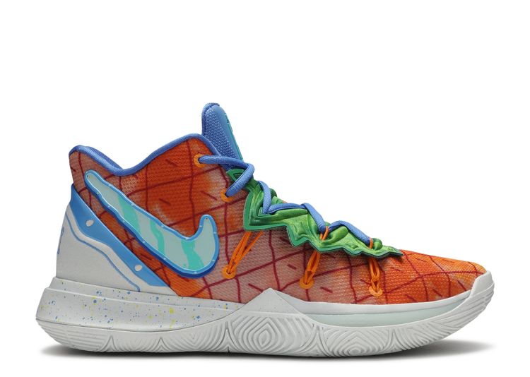 NIKE KYRIE 5 EP HAVE A NIKE DAY Nike Smiley Basketball Shoes White ...