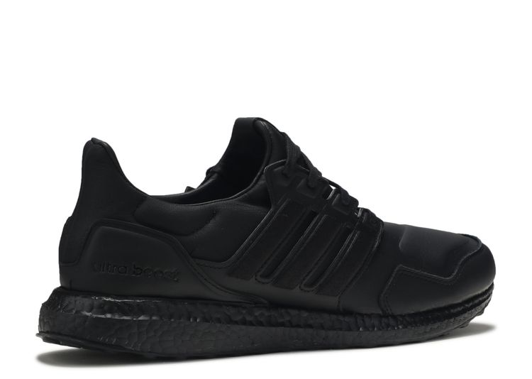 ultraboost leather core black