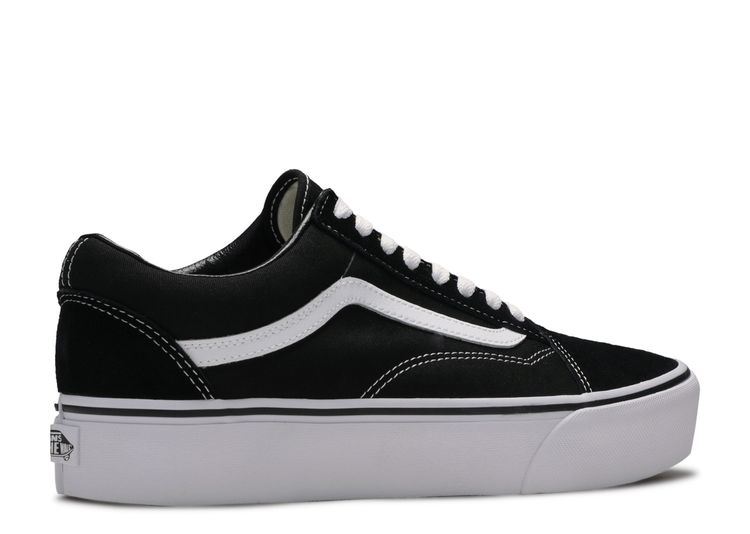 Old Skool Platform 'Black White' - Vans - VN0A3B3UY28 - black/white ...