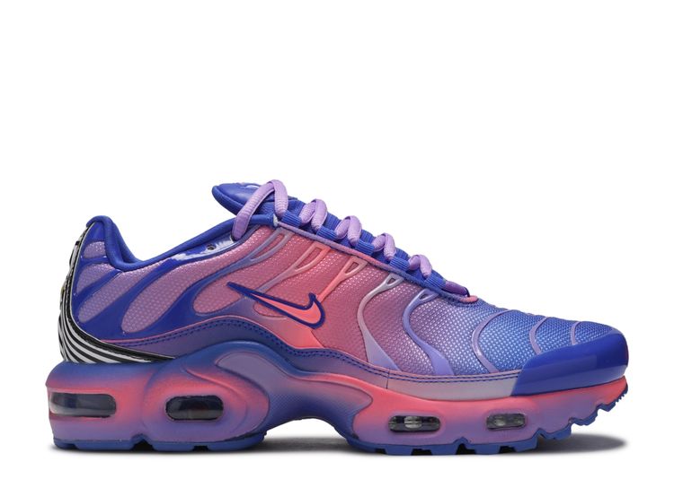 nike air max plus pink and blue