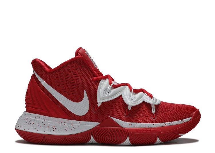 all red kyrie 5