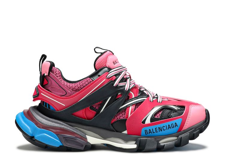 balenciaga track trainer pink