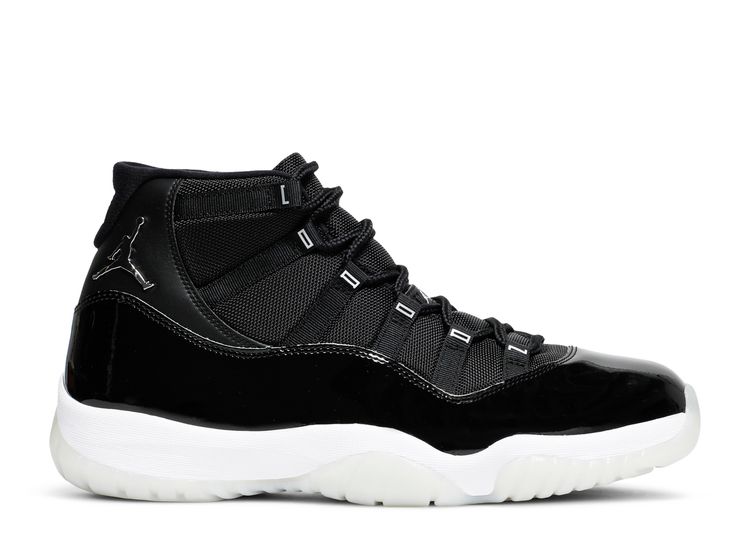 jordan 11 black and white high top