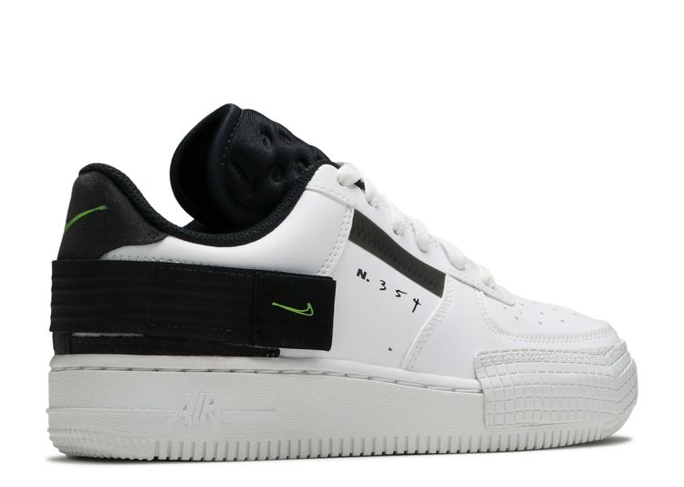air force one type white black volt