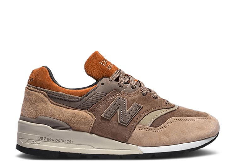 New balance 997 discount made in usa tan