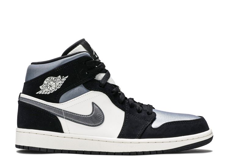 grey white and black jordan 1