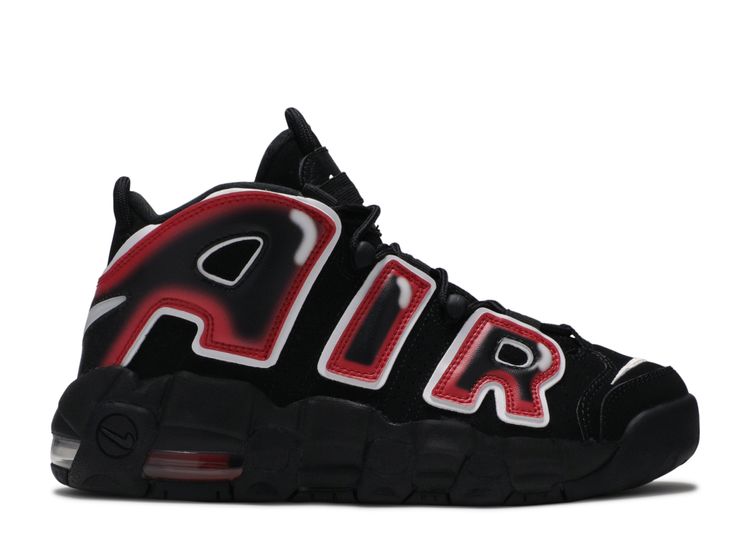 nike air more uptempo 96 black and 