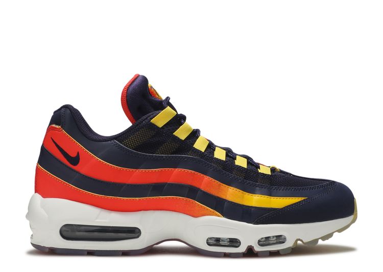 red blue yellow air max 95