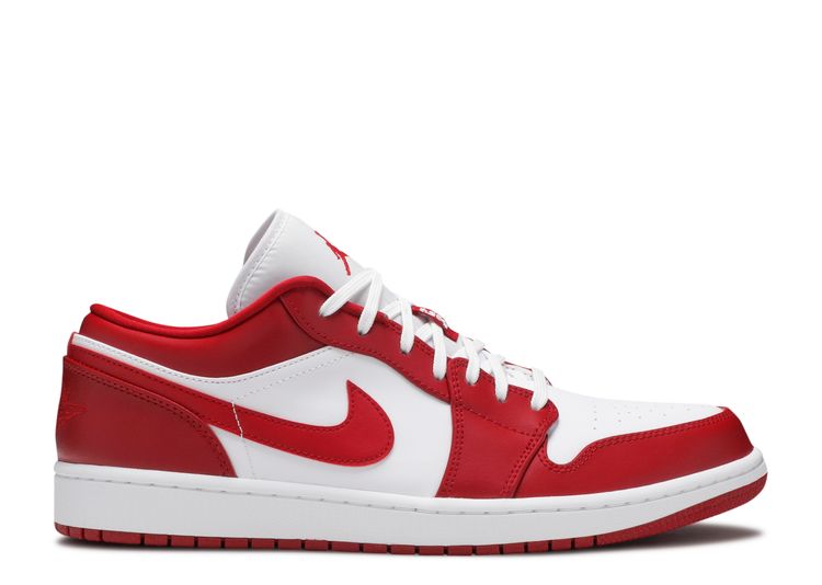 Air Jordan 1 Low 'Gym Red' - Air Jordan - 553558 611 - gym red/white |  Flight Club