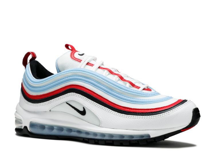 air max 97 light blue and red