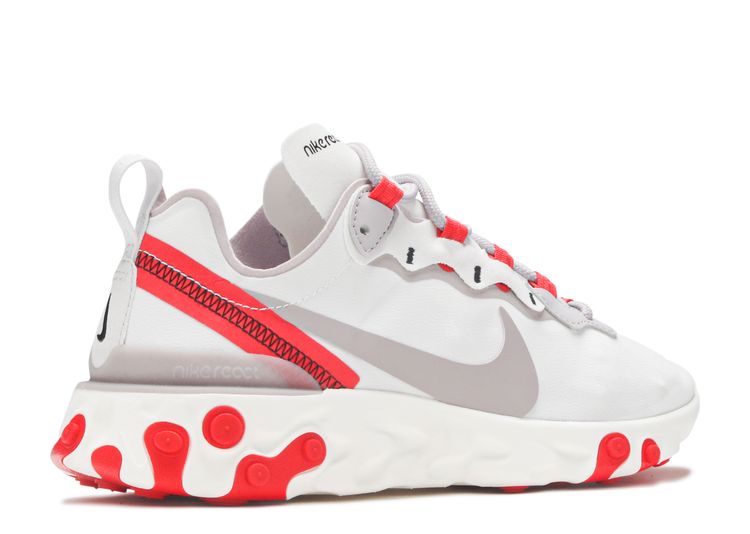 nike react element 55 sail phantom university red