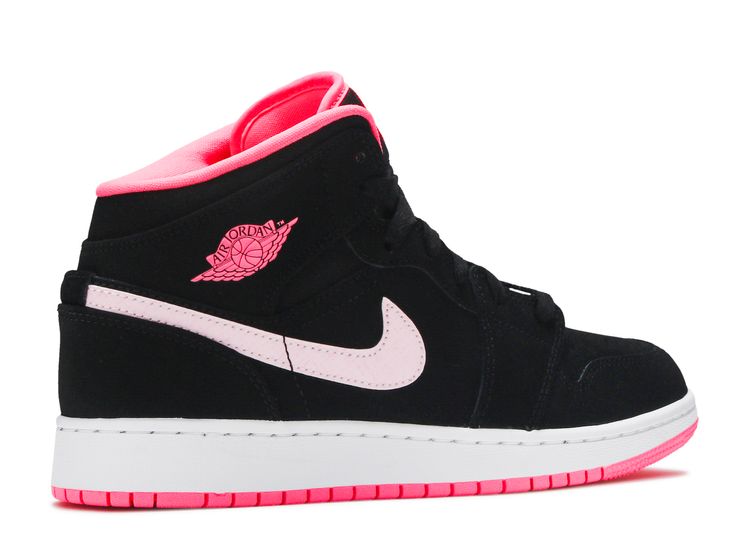 black digital pink jordan 1