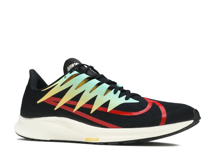 Zoom Rival Fly 'Black Multi' - Nike - CD7288 003 - black/university  red/amarillo/hyper jade/pale ivory | Flight Club