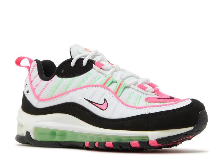 air max 98 pink and green