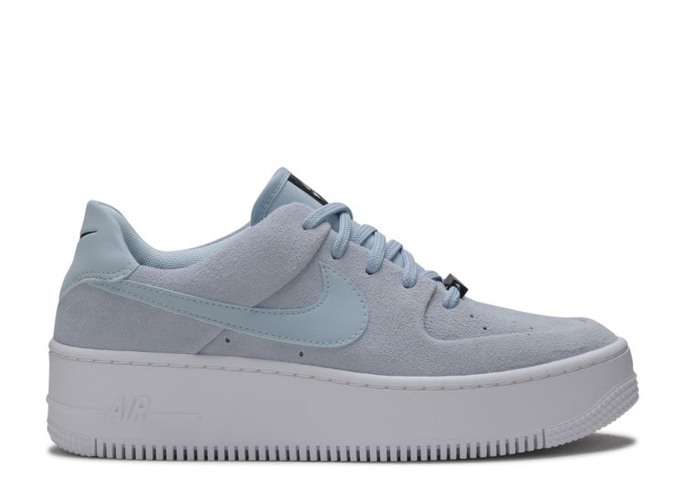 pale blue air force 1 sage low trainers