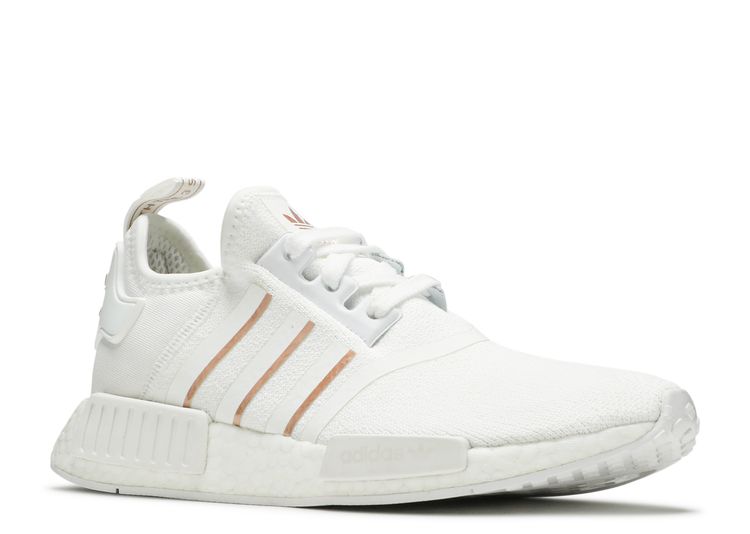 Wmns NMD_R1 'White Rose Gold Metallic' - Adidas - FW6434 - cloud white ...