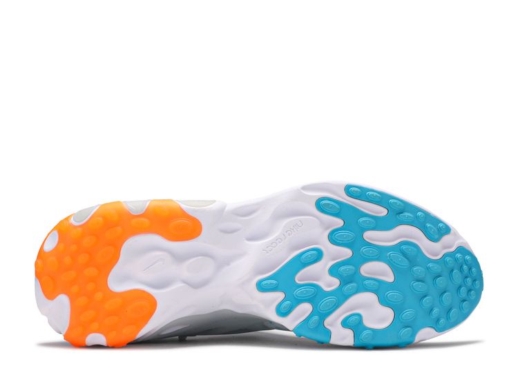 React Presto 'Cracked' - Nike - CN7664 100 - white/aura/total orange ...