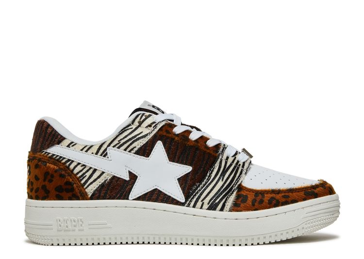 Bapesta Low M2 'Animal Mix'