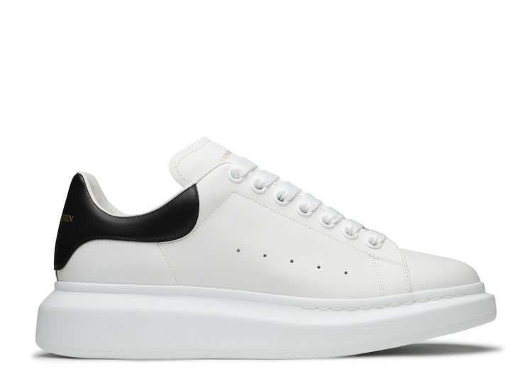 Alexander McQueen Oversized Sneaker 'White Black'