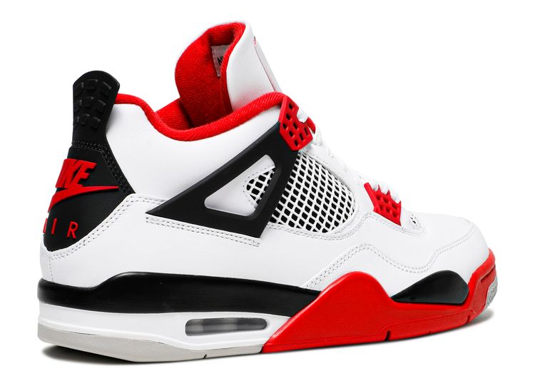 fire red jordan 4 og