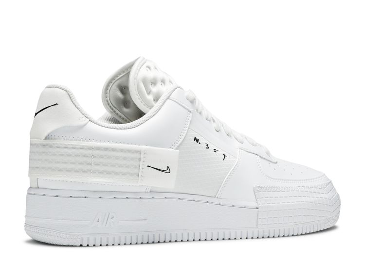 air force 1 type 2 triple white