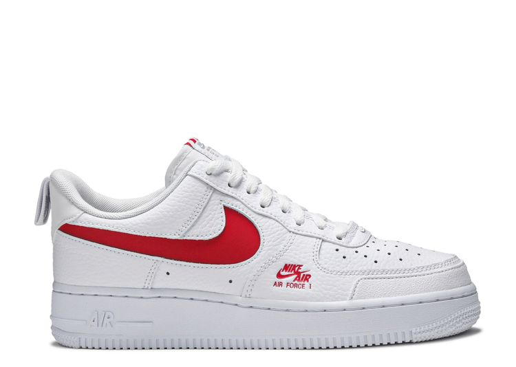 Air Force Low Utility 'White Red' Nike - CW7579 101 - white/red | Flight Club