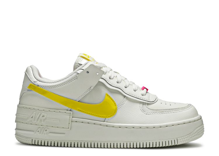 nike air force 1 shadow pink yellow