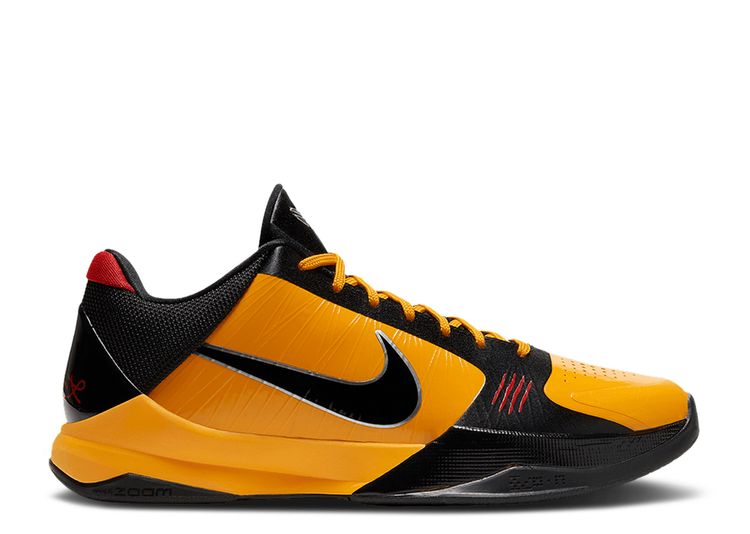 kobe bryant shoes yellow