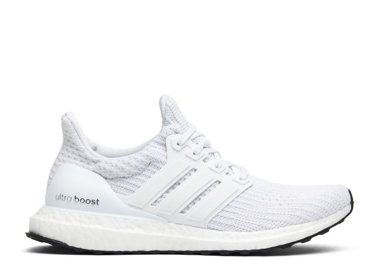 Adidas Womens Ultraboost - Running Shoes White/White/White Size 11.0
