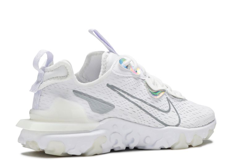 react vision white iridescent