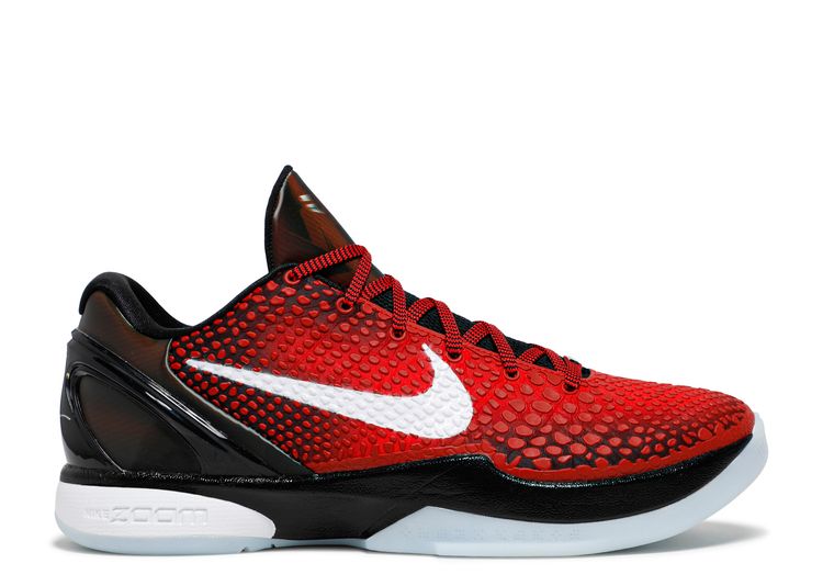 kobe all red shoes