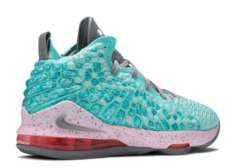 LeBron 17 GS 'South Beach' - Nike - BQ5594 444 - light aqua/particle grey |  Flight Club