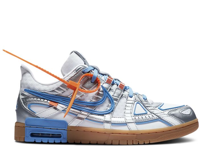 off white shoes nike blue