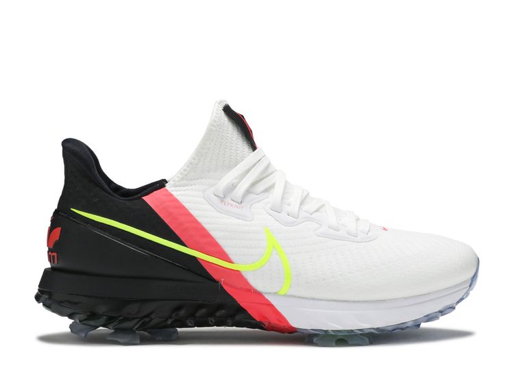 nike air zoom infinity tour white black crimson volt