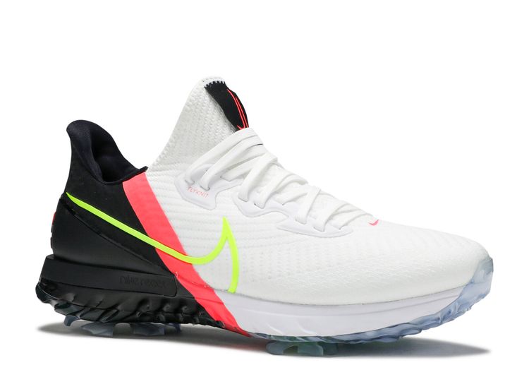 nike air zoom infinity tour white volt red black