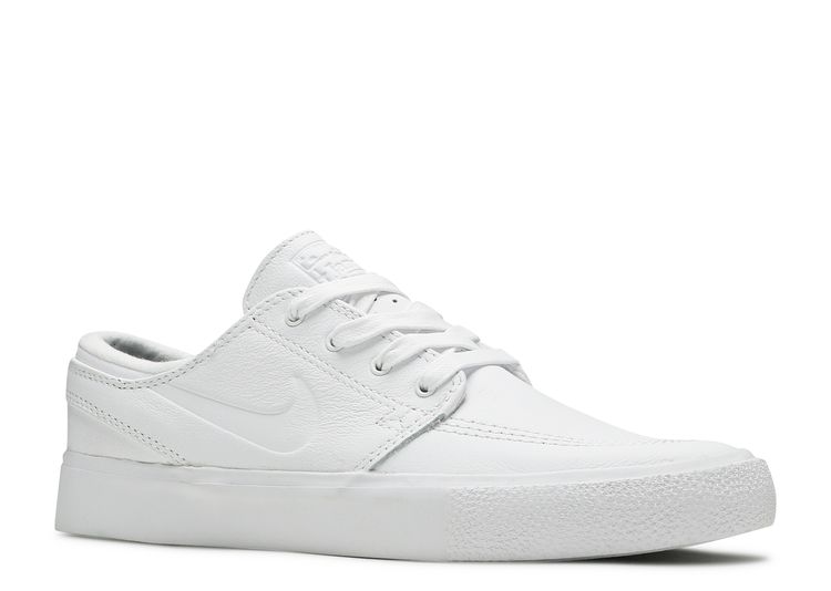 Zoom Stefan Janoski Premium SB 'Triple White' - Nike - CI2231 - white /white/white | Flight Club