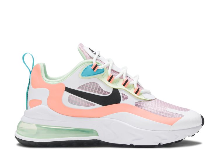 light pink and white air max 270