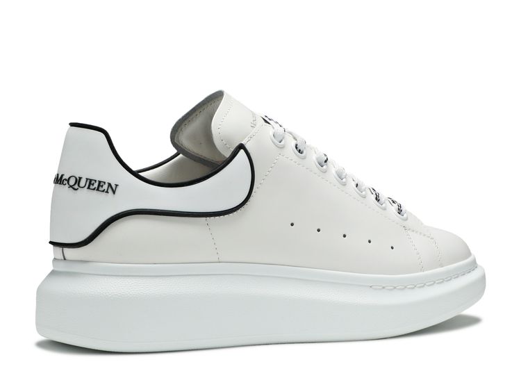 Alexander McQueen Oversized Sneaker 'White Black' - Alexander McQueen - 625156  WHXMT 9074 - white/white/black | Flight Club