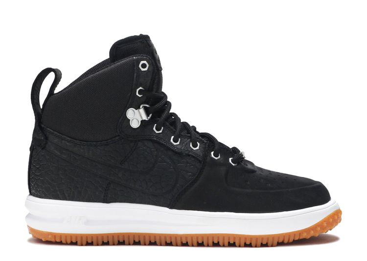 nike lunar force 1 sneakerboot black