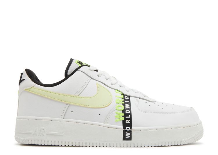 Nike Air Force 1 Worldwide Releasing in White and Volt