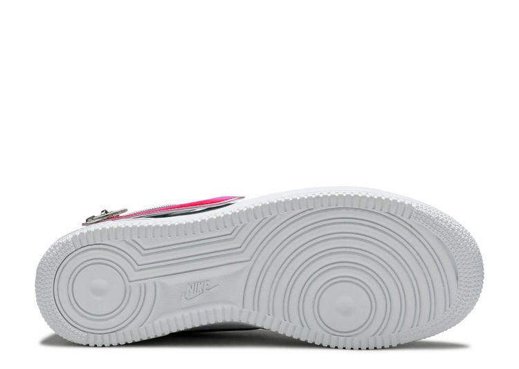 Air Force 1 '07 Premium 'Zip Swoosh White' - Nike - CW6558 100 - white/black/barely  volt | Flight Club